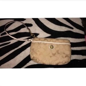 Coach wristlet